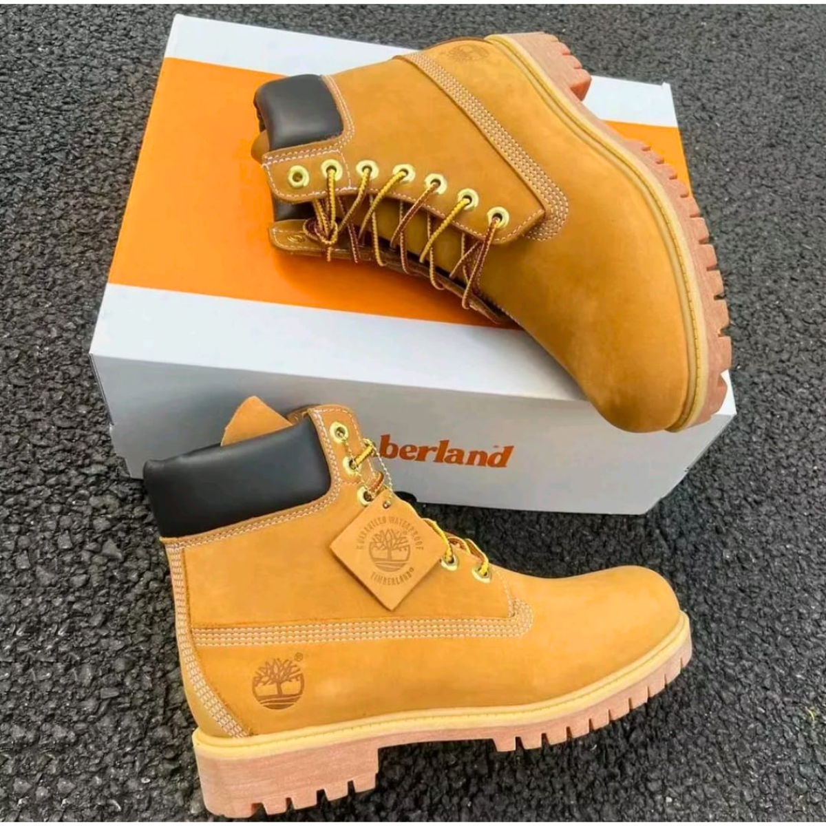 timberland originales botas color naranja amarillo gamusa para hombre y mujer Comprar en tienda onlineshoppingcenterg Colombia centro de compras en linea osc1